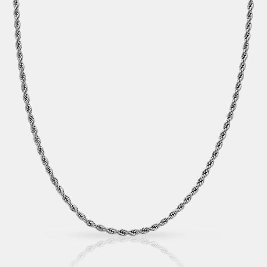 Rope Silver Chain (3mm)